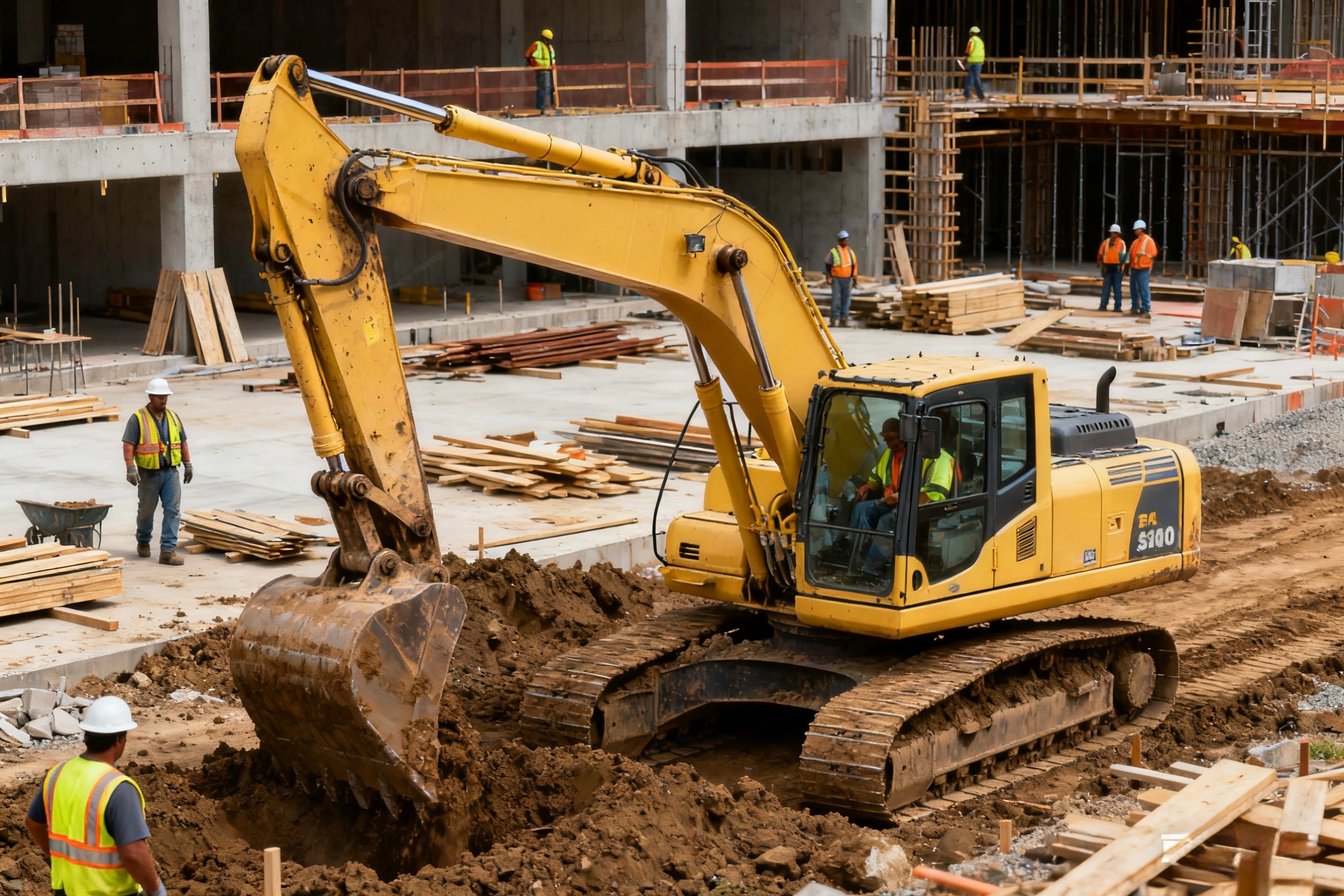 Engineering vehicles